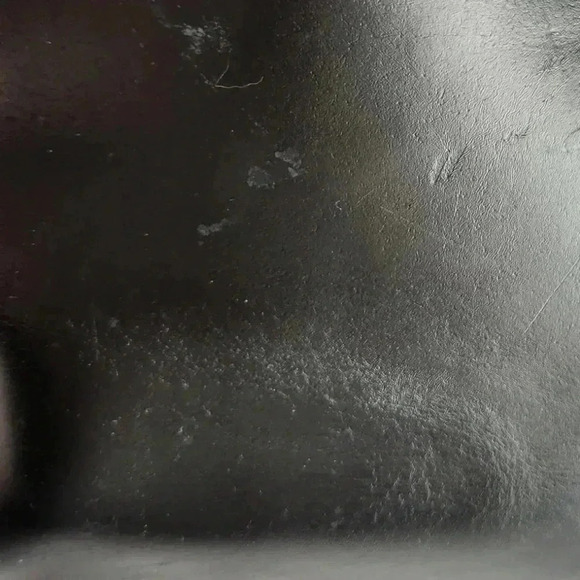 Italian Designer Roccobarocco Black Leather Bag Edgy Rocker Goth Biker Punk Vibe - Picture 13 of 16